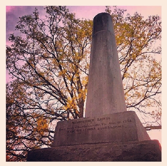 The Meriwether Lewis Monument and Burial Site