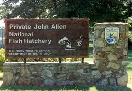 Natchez Trace Parkway John Allen Nation Fish Hatchery