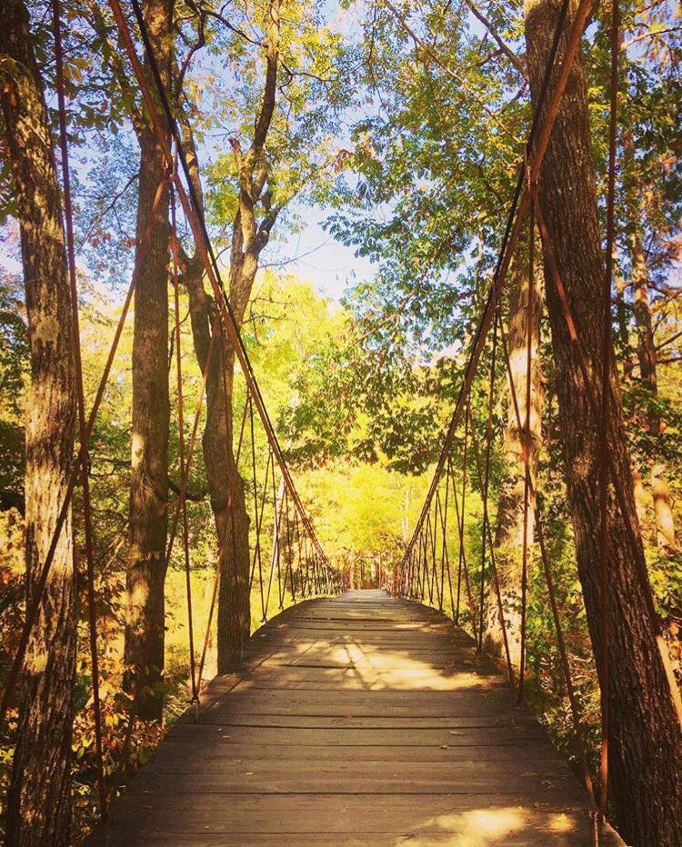 Tishomingo Swinging Bridge