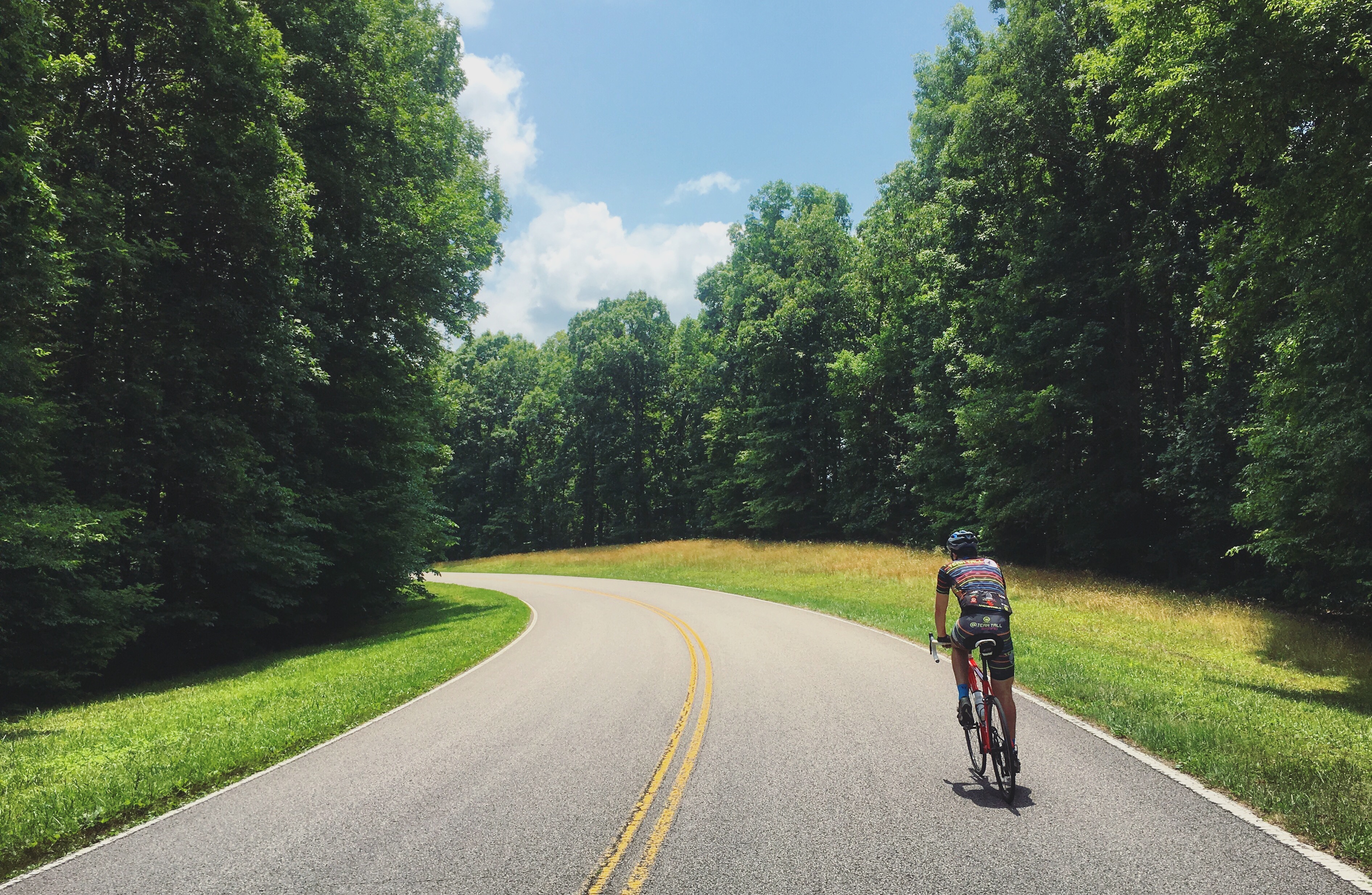 Cycling the scenic Trace