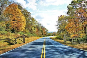 Fall Foliage on the Scenic Natchez Trace Parkway