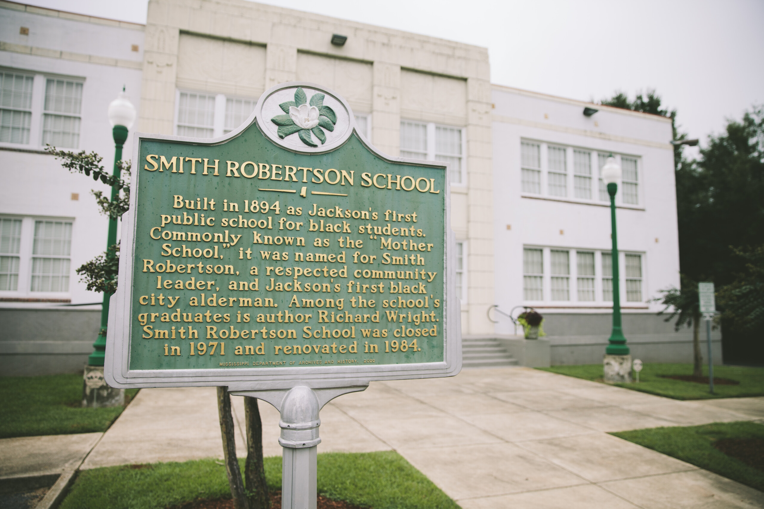 Exterior of Smith Robertson Museum