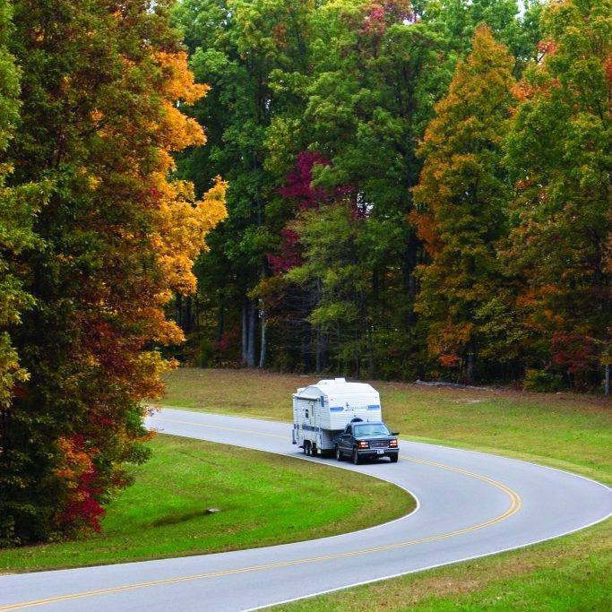 Fall Foliage along the scenic Trace