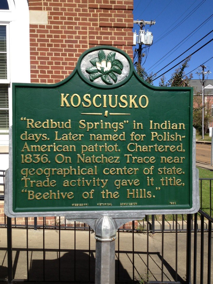 Natchez Trace Parkway Kosciusko