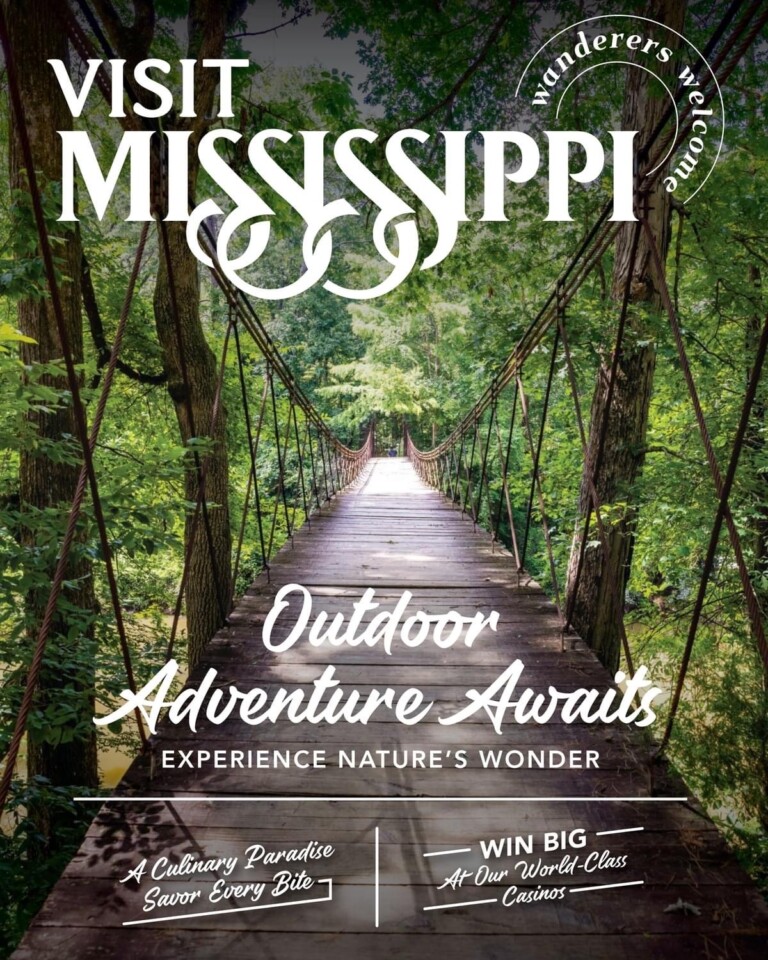 Tishomingo State Park Featured on 2023 Mississippi Tour Guide Natchez
